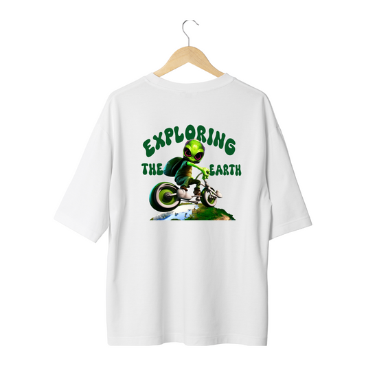 "Exploring The World" Unisex Over-Sized T-shirt