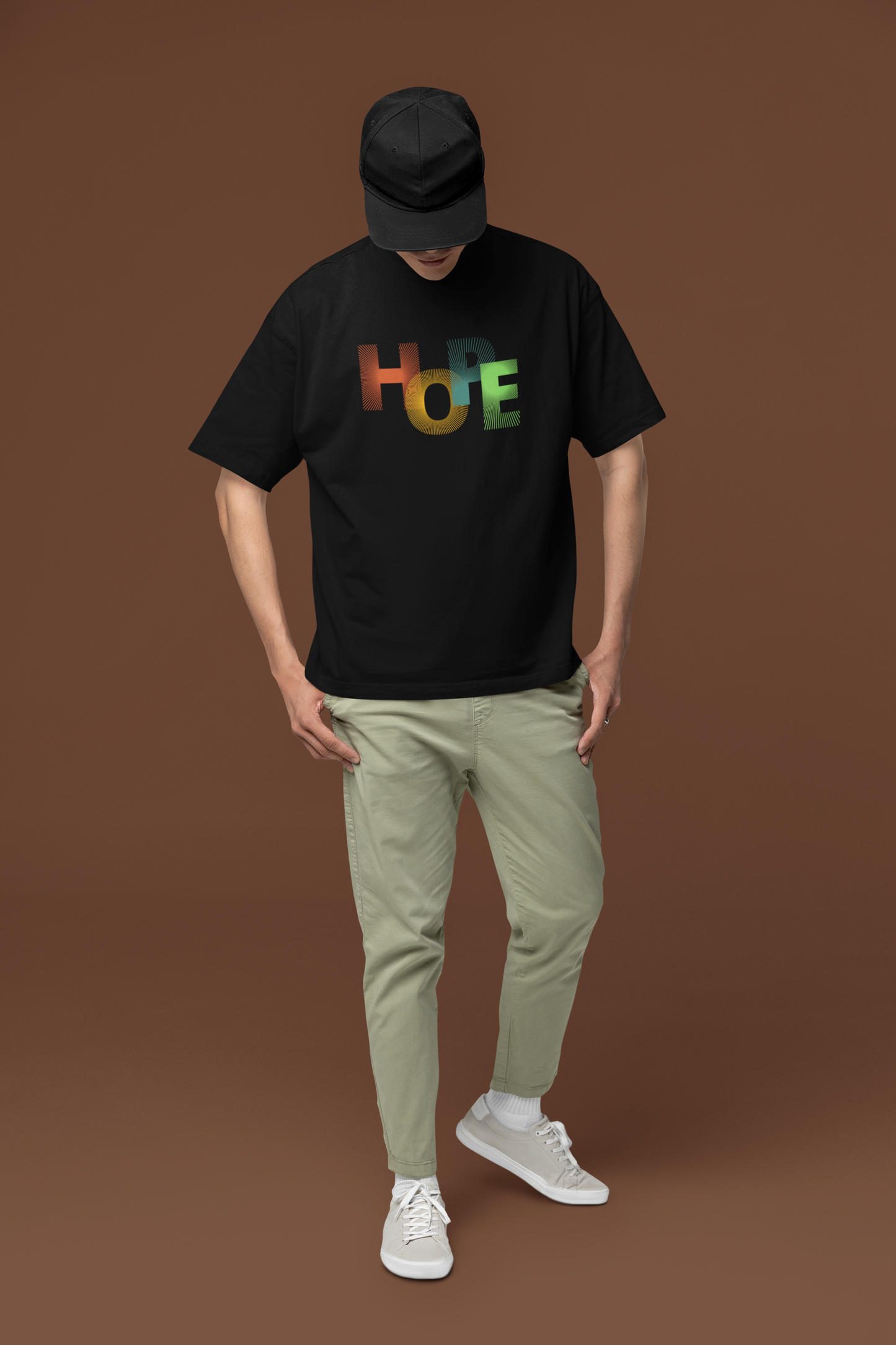 "HOPE" Unisex Over-Sized T-shirt